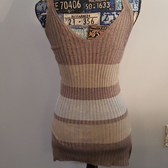 Zara Knit Tank Top‼️Italian Yarn - Picture 3 of 6